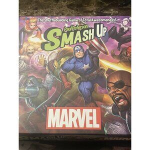 Smash Up Marvel Deck Building Card Game 2-4 Players Age 12+ Brand New